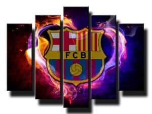 5 dielny obraz na stenu Fc Barcelona